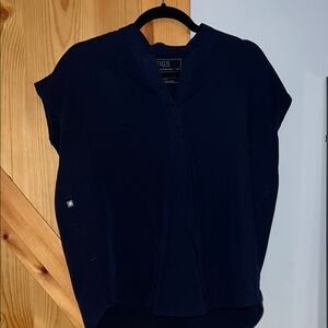 Figs Navy Rafaela - Oversized Scrub Top
XS - Navy